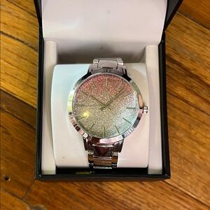 INC Silver Glitter woman Watch NIB $59 Black Friday sale